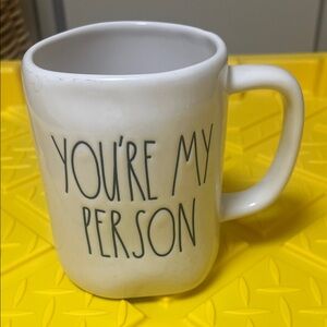 Charming White Mug with Heartfelt Message